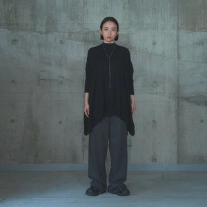 【RILATO】ハイネックニットポンチョ