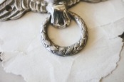 1900s フランス ルーベンス 聖アンデレの殉教的プットーと大きなハンドルd ツマミ アンティーク