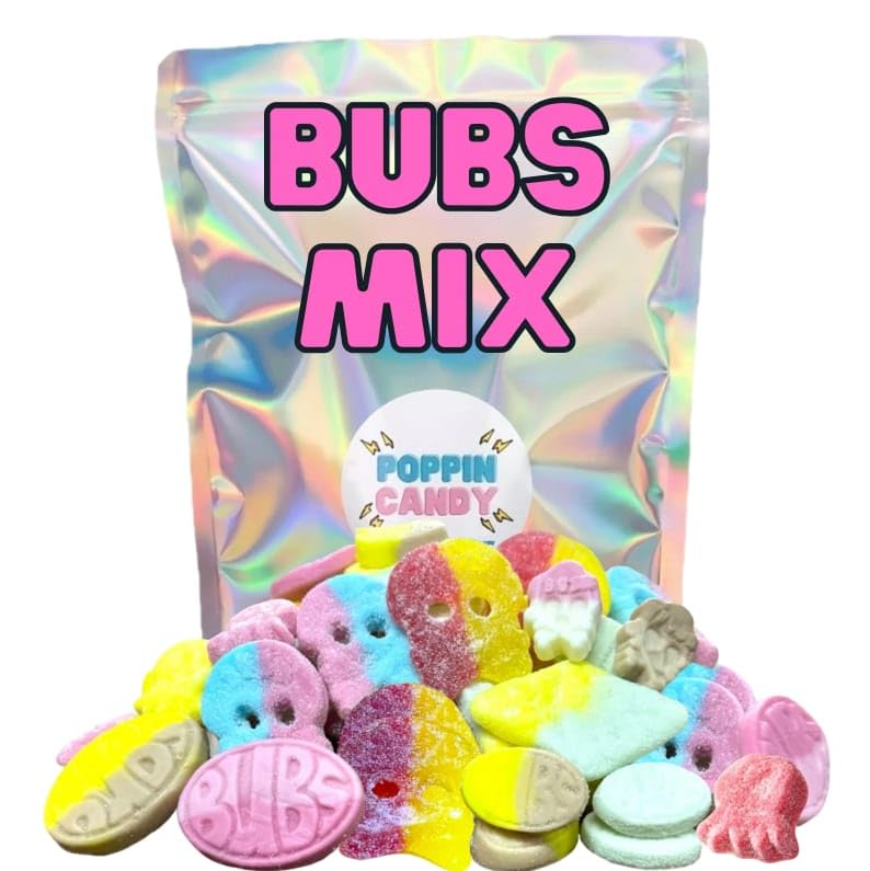 ポッピンキャンディ バブス ミックス 180g スウェーデンキャンディ