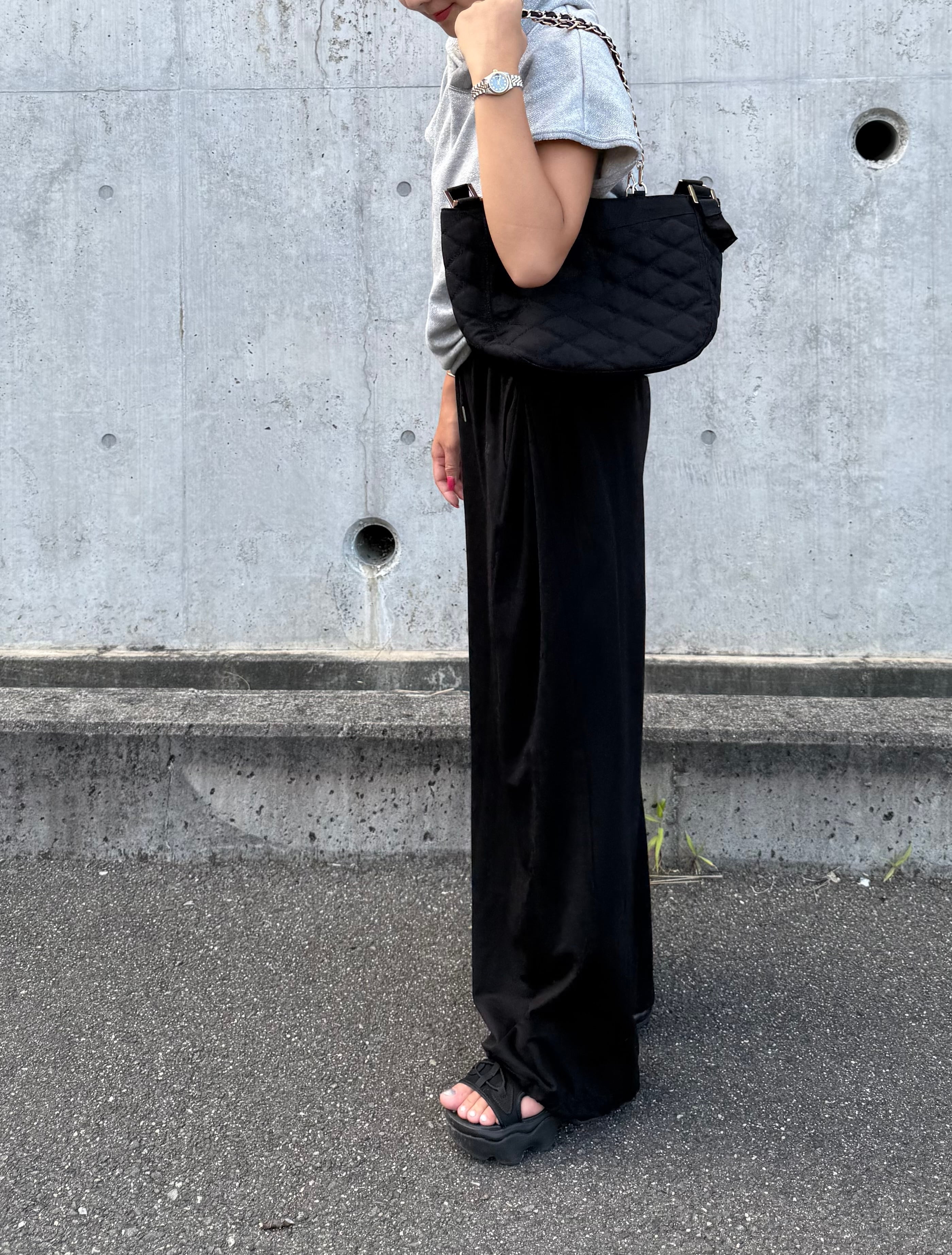 ダブルチェーンバッグ | soleile