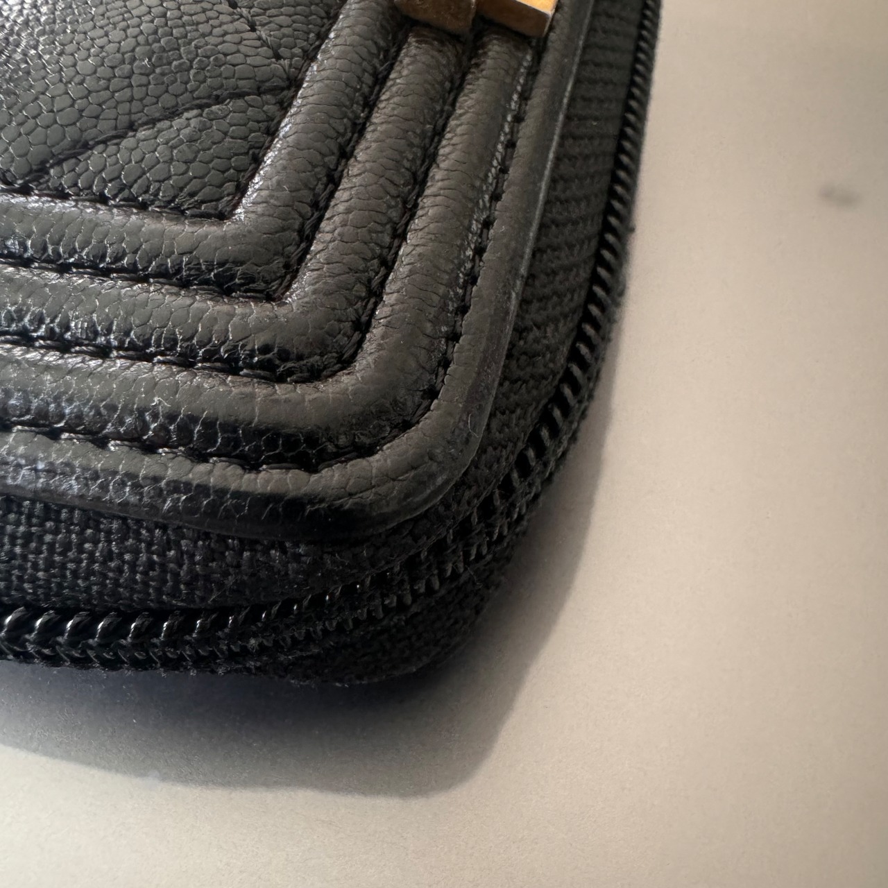 希少】シャネル ボーイシャネル コインケース 80602 キャビアスキン 26  