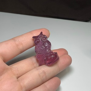 11.可愛いふくろう・フローライト