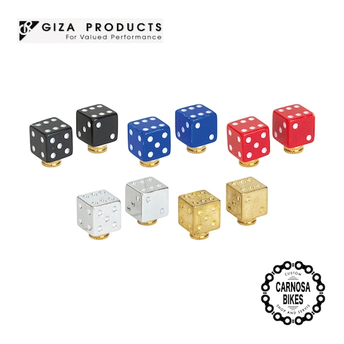 【Giza Products】Valve Cap [バルブキャップ] サイコロ