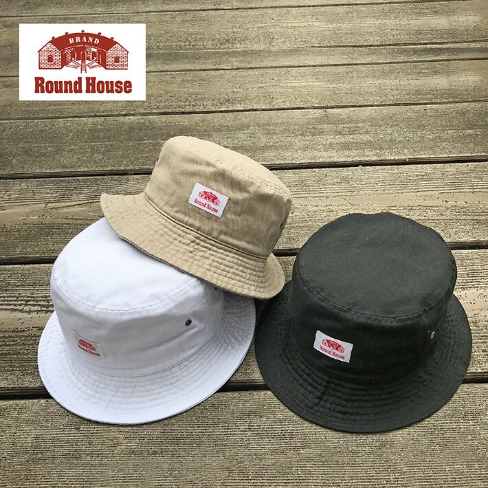 Round House ラウンドハウス Bucket Hat Rh バケットハット ローキャップ ワークブランド アウトドア キャンプ メンズ レディース ブランド Have A Nice Time Store