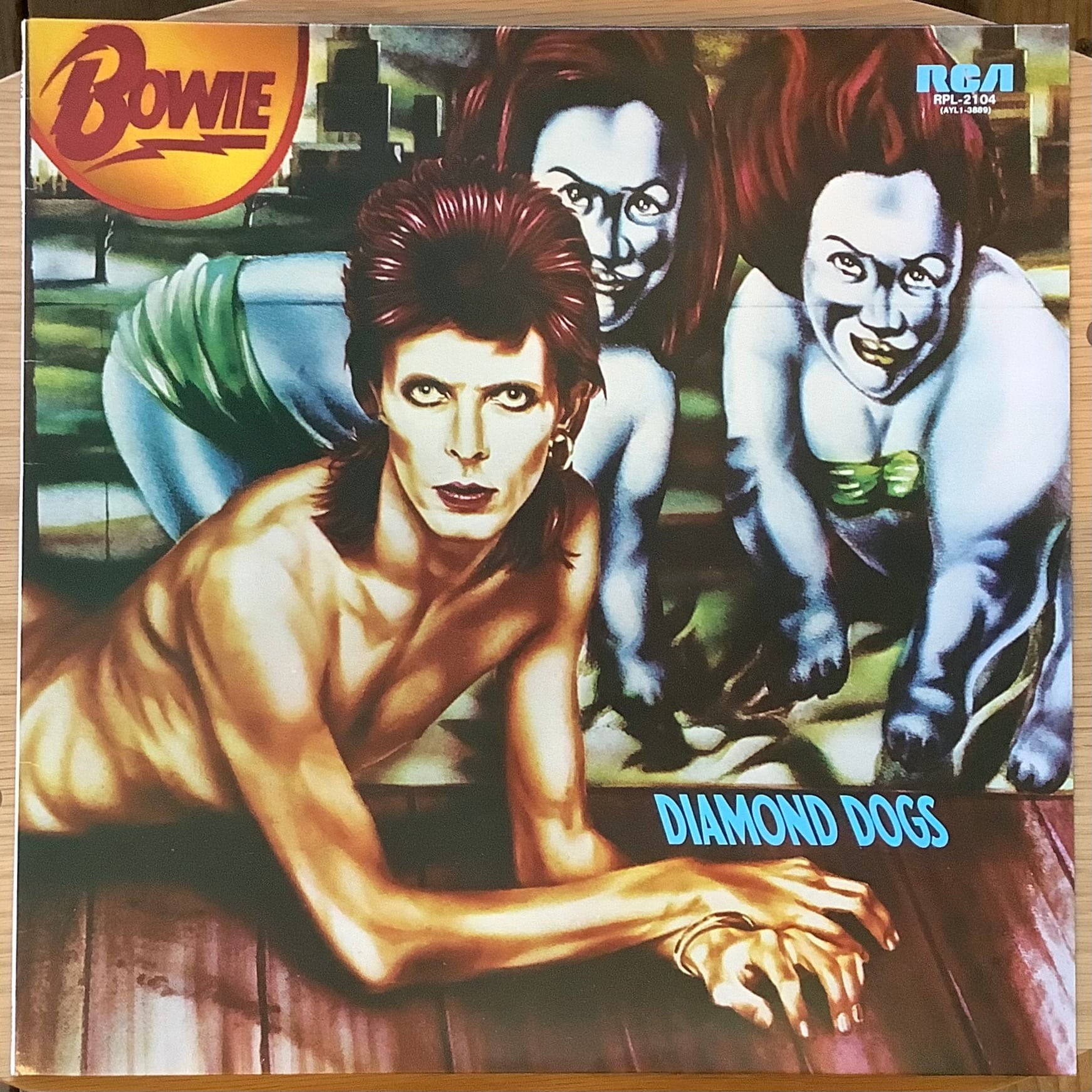 激レア盤☆David Bowie Diamond Dogs シリアルナンバー入り DAVID BOWIE / DIAMOND DOGS | Plastic Soul Records