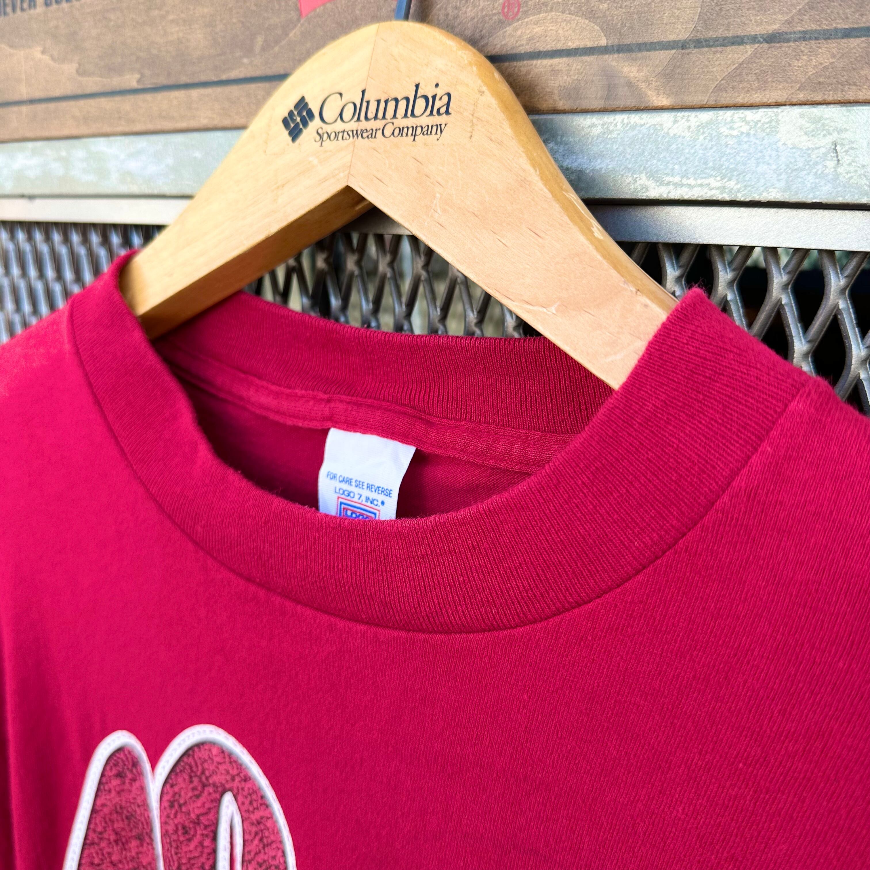 USED】90~00s LOGO-7 S/S Tee 