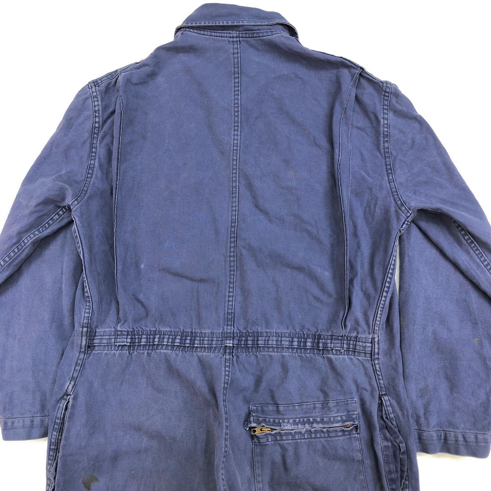 UNKNOWN 80- 90年代 FRANCE製 COVERALLS ユーロワーク フレンチワーク