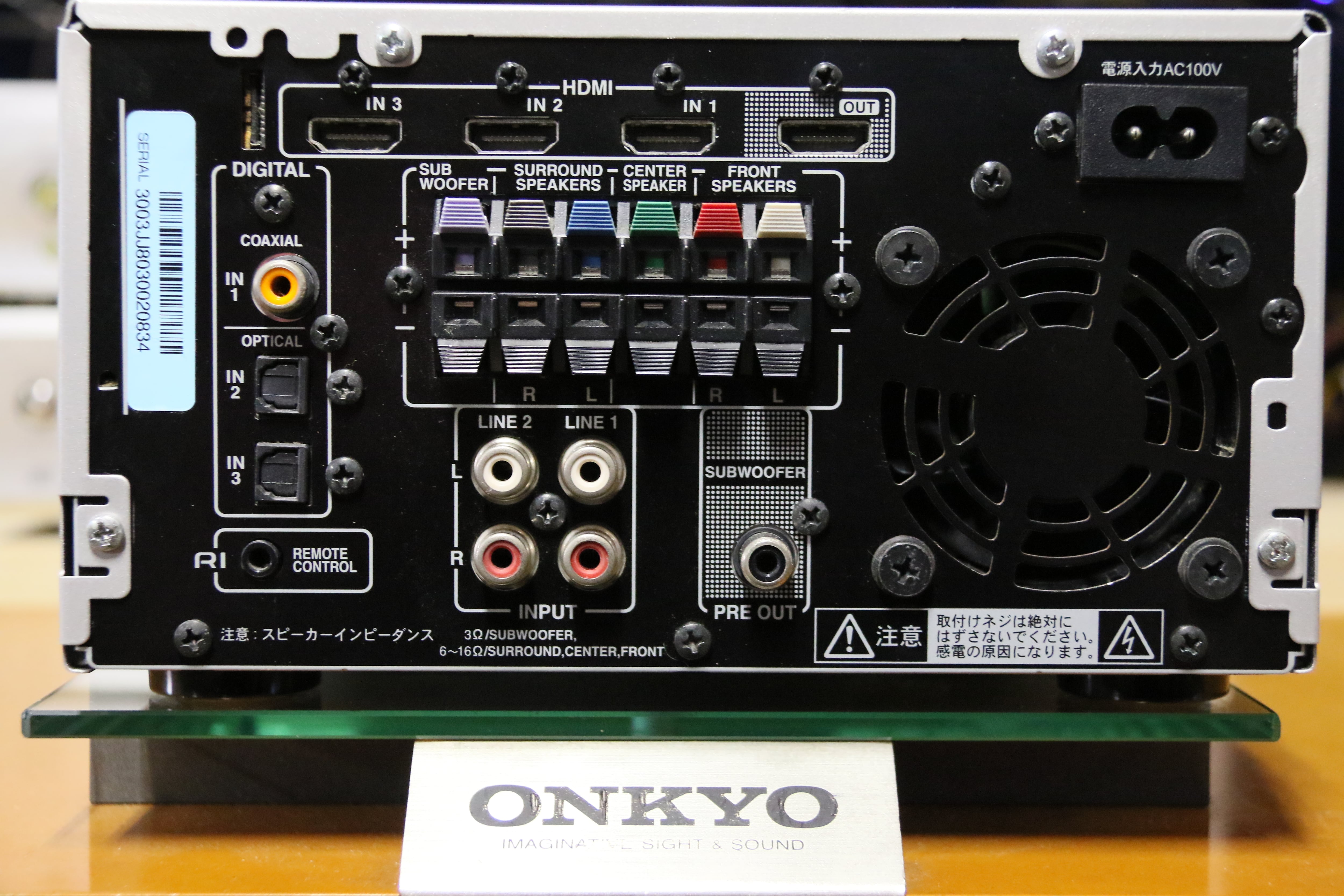 小型アンプの決定版！メンテ済み】 ONKYO 5.1ch対応DSPサラウンド