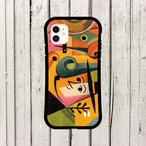 iPhoneケース 人物 北欧レトロポップ｜レトロポップ図案 NOR038