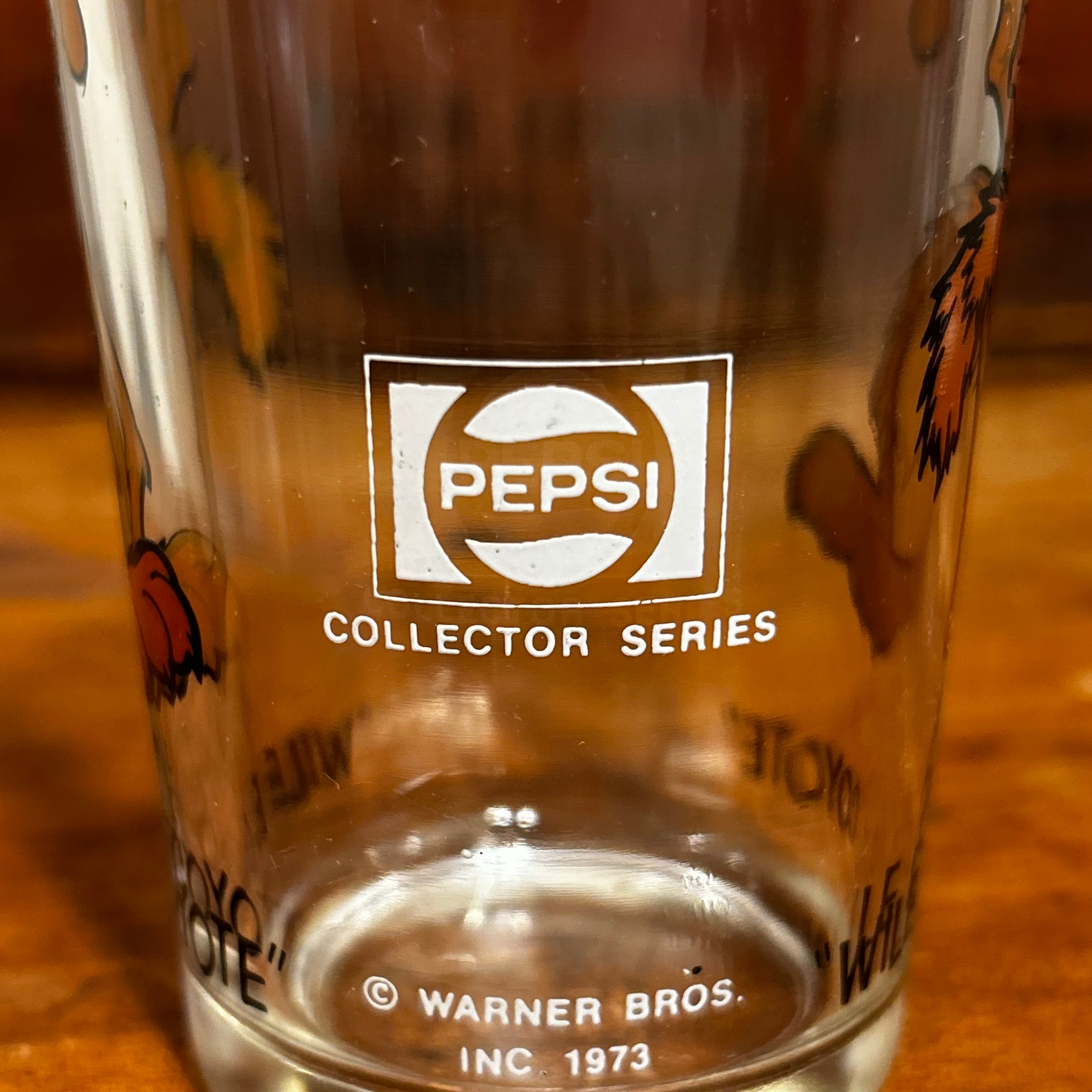 ワイリー・コヨーテ グラス ルーニーテューンズ ペプシ・コレクター