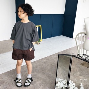 Dress&Monster ボタンポケットショートパンツ ドレスモンスター