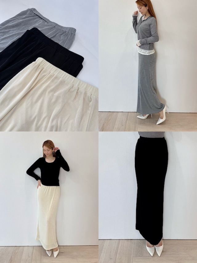ストレッチ抜群!スカート ¥6,300+tax