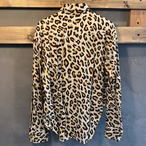 WACKO MARIA × オープンカラーシャツ レオパード  L