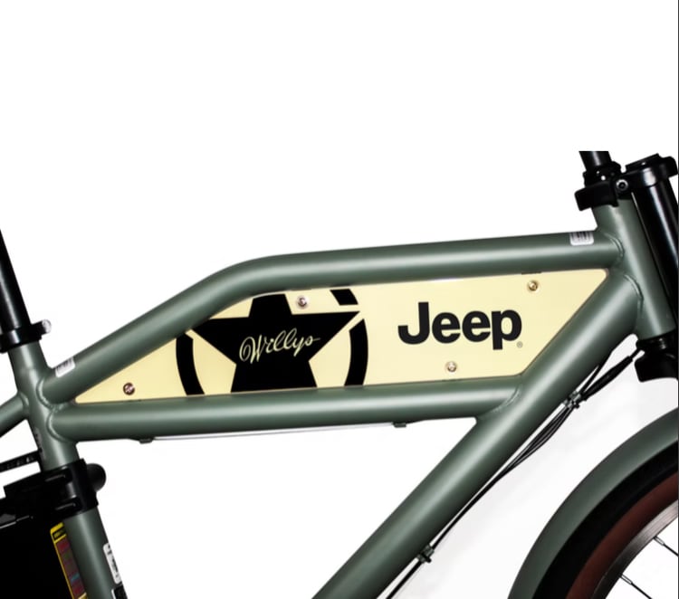 Jeep JE-260e Black / Olive_電動アシスト自転車 | SLOW CYCLE