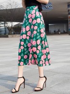 花柄ロングスカートG124CSK0031