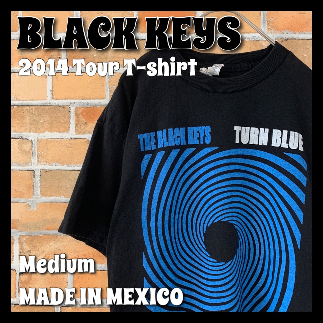 【BLACK KEYS】 バンドTシャツ M アメリカ古着 ツアーTシャツ