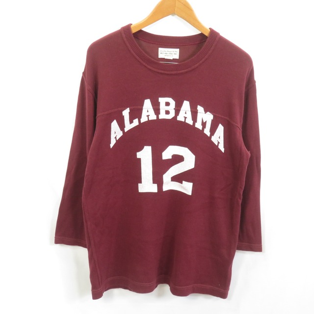 WESTRIDE ALABAMA フットボール Tシャツ size42/ウエストライド 0705
