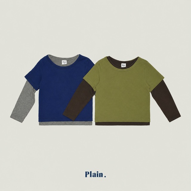 【取寄】plain｜no questions asked set｜アムッタセット｜XS-XL｜kids｜26 autumn