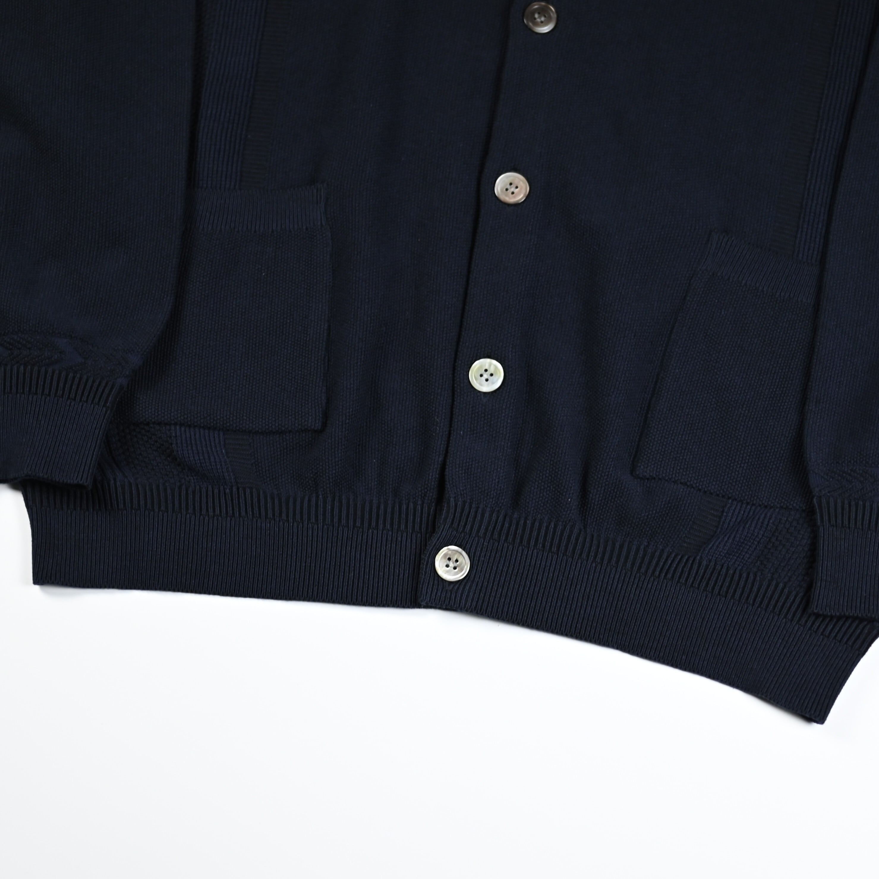 【出品最終予定】YASHIKI カーディガン ネイビー　サイズ3 YASHIKI / Shunko Cardigan | GANKO