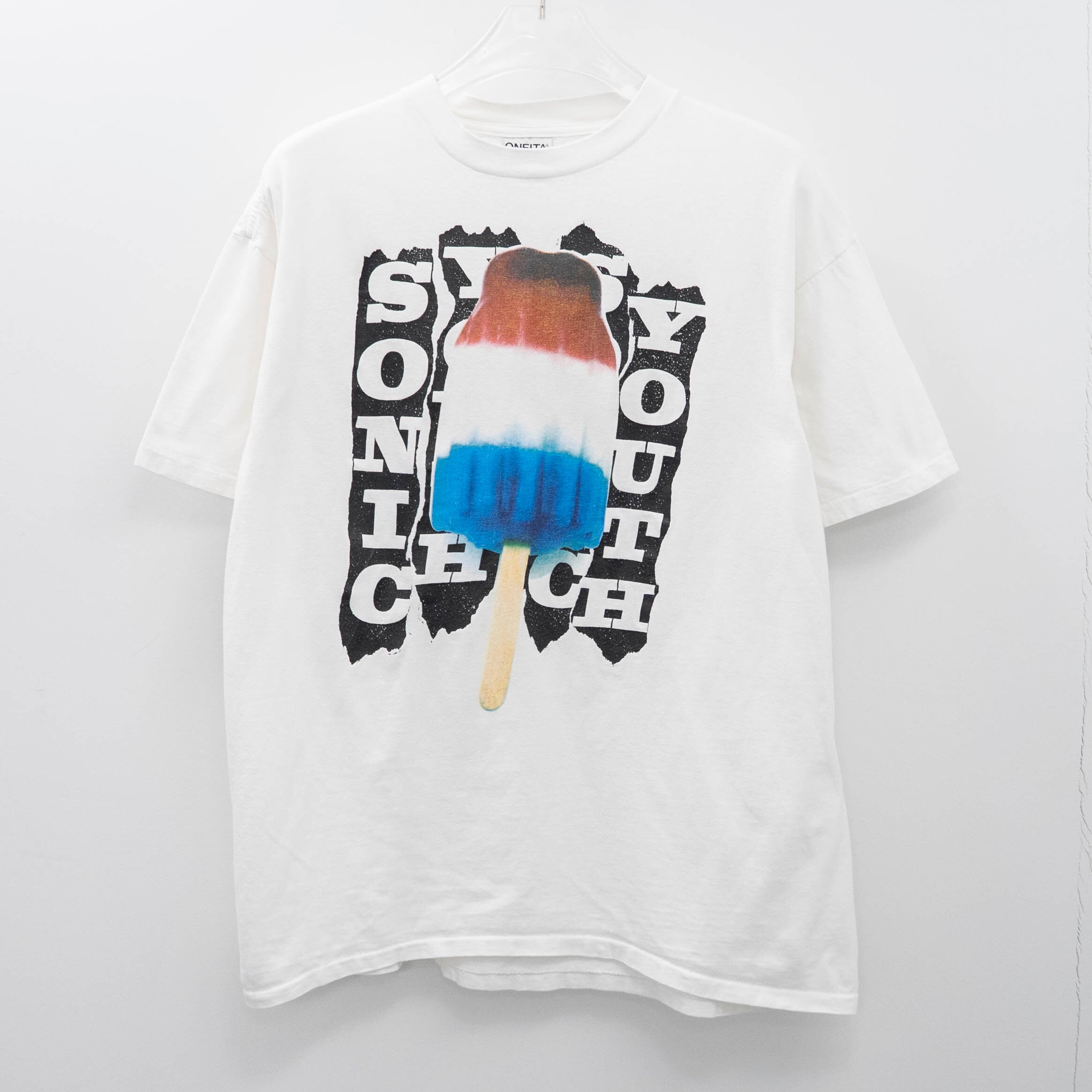 Sonic Youth " Bomb Pop " Oneita XL 【A2-87】