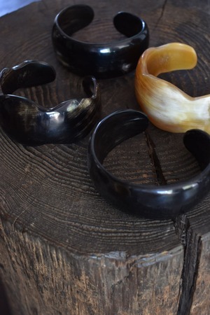 Cow horn bangle