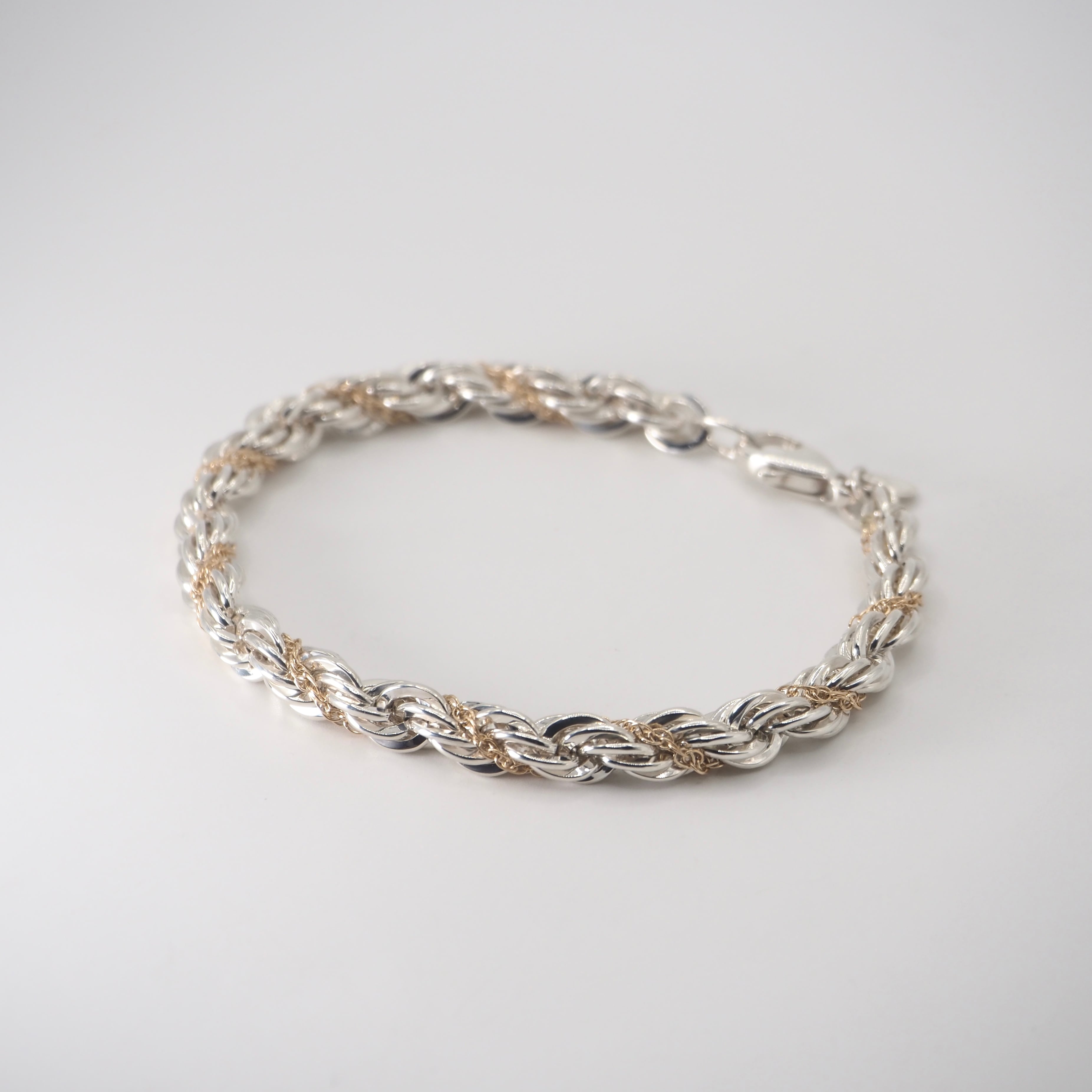 Tiffany&Co. ヴィンテージツイストロープチェーン コンビ ブレスレット