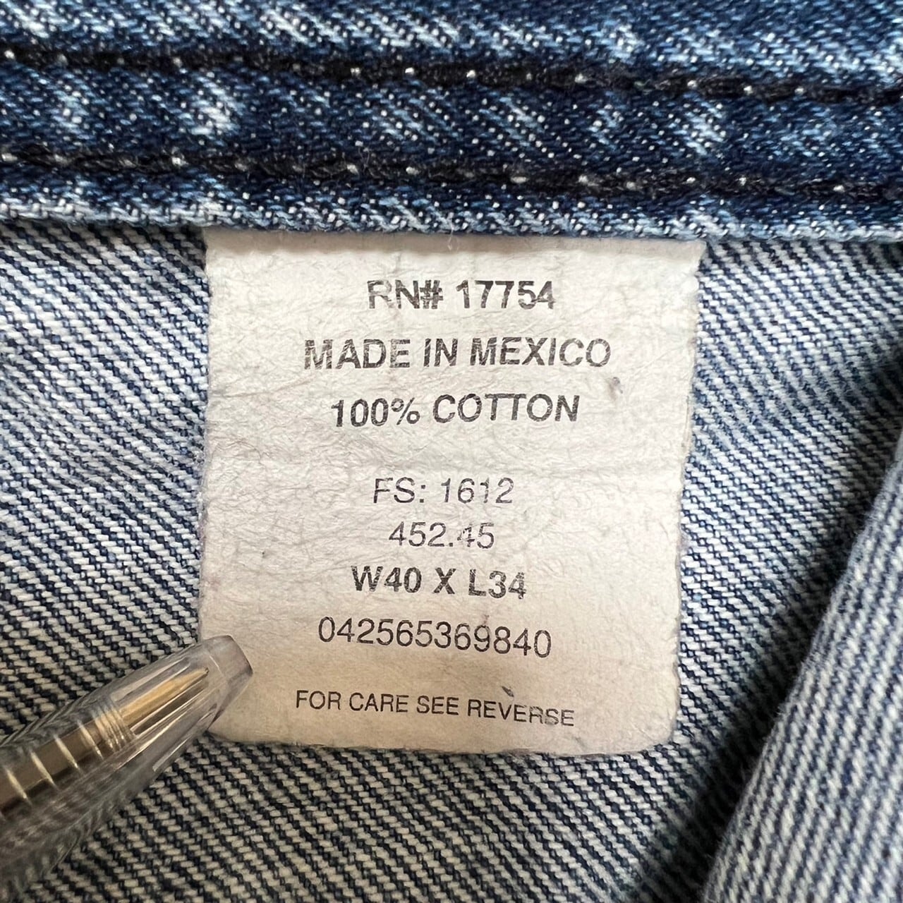 W40×L30#裾上げ済み】KEY ペインターパンツ コットン100% | 古着屋OLDGREEN