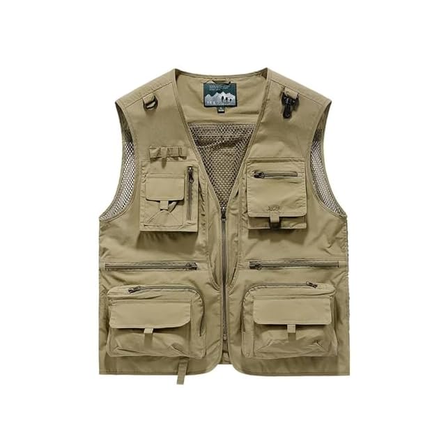 PWA】REFINE-WOOL CHK RV VEST - OLIVE | PAY ID