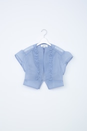 Sheer compact blouse