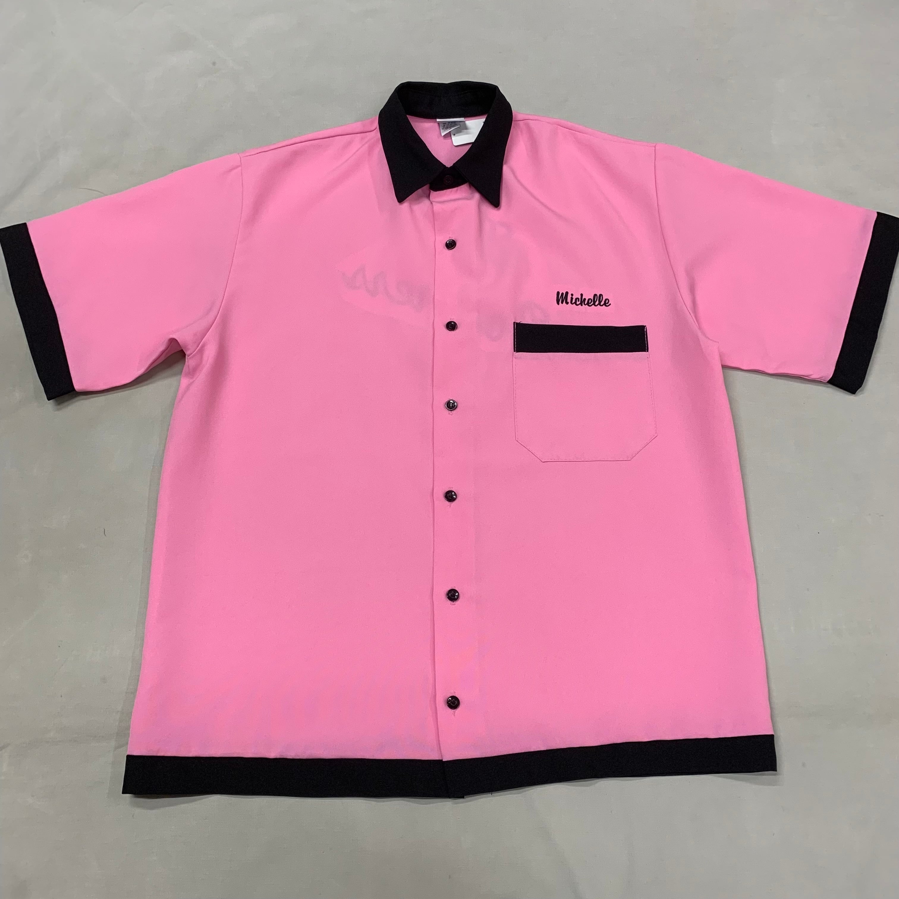 HUF The Pink Panther 8ボール シャツ L HUF-X-PINK-PANTHER-BOWLING-