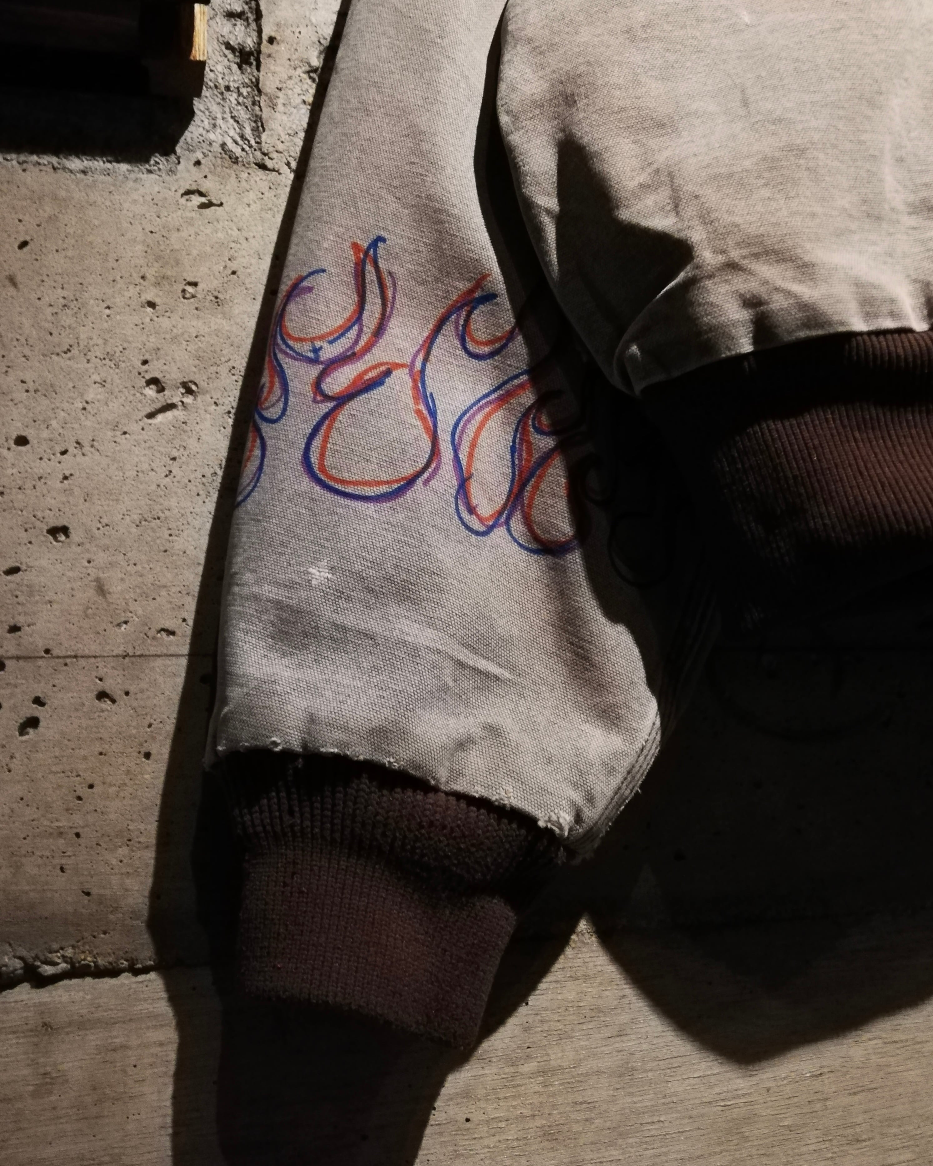 Caka】“Carhartt” Special Hand Drawing Custom Active Jacket | Caka