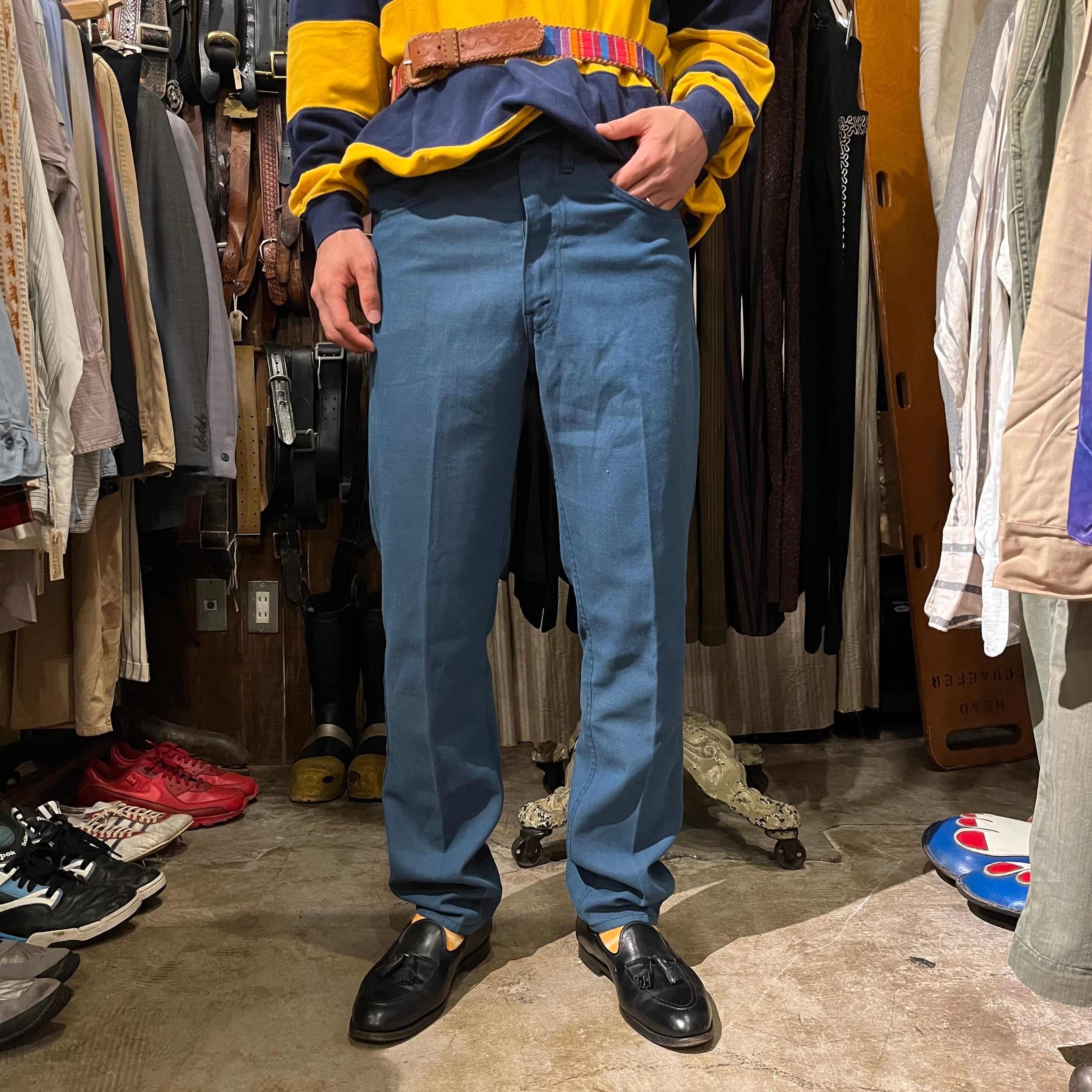 イタリア製クロシェジグザグ柄パンツ ジャンティークTORO 着画 MEN'S | JANTIQUES