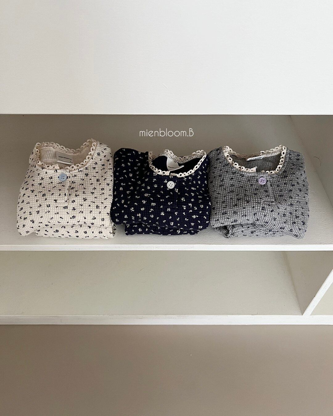 送料無料【予約】/ kidsかすみ草Tシャツ / mienbloom