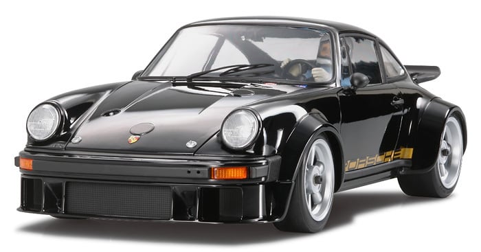タミヤ　ブラックポルシェ　TA02SW TAMIYA PORSCHE TURBO RSR TYPE 934 ( TA02SW ) with ESS ENGINE