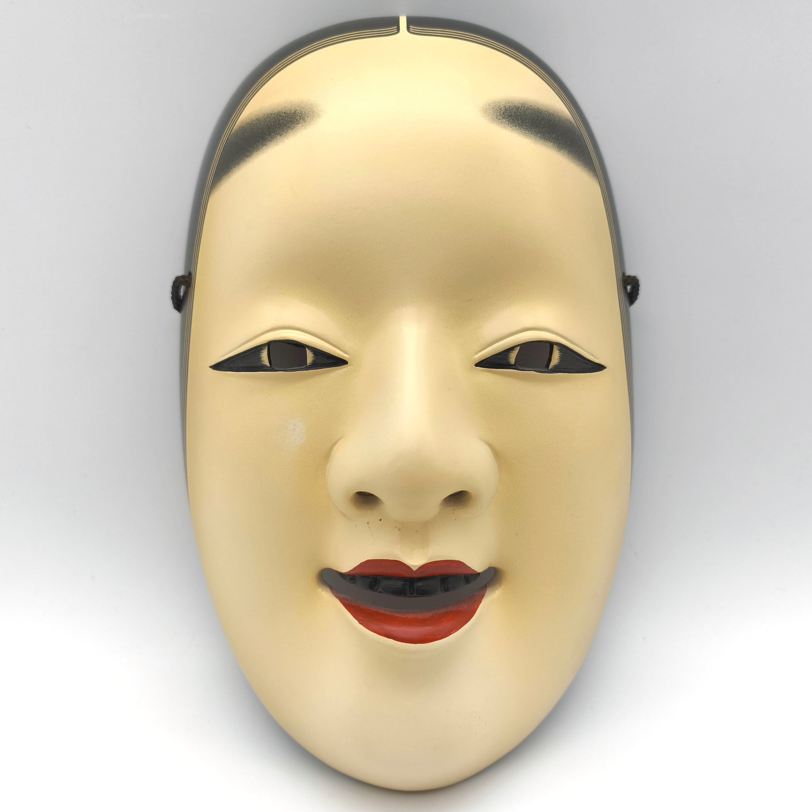 人間国宝長澤氏春復刻・小面・能面・共箱・徳川黎明会・伝是閑吉満作