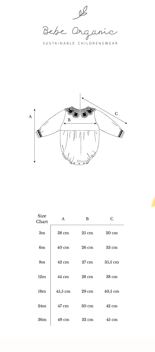 即納　Bebe organic /Rhea Romper