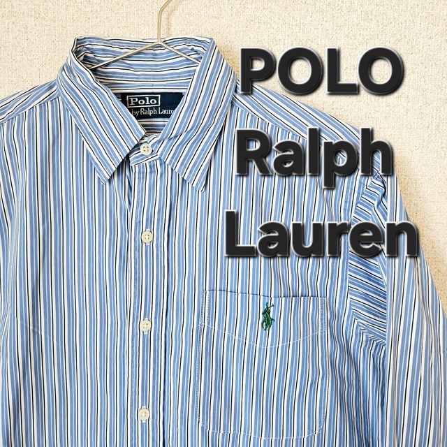 古着】ポロラルフローレンPOLO Ralph Lauren Sサイズ ストライプシャツ 