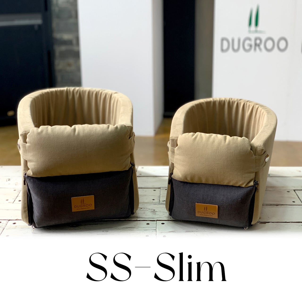 Console Box Dog Car Seat SS-Slim【Camp】/ Dugroo / 日本未入荷