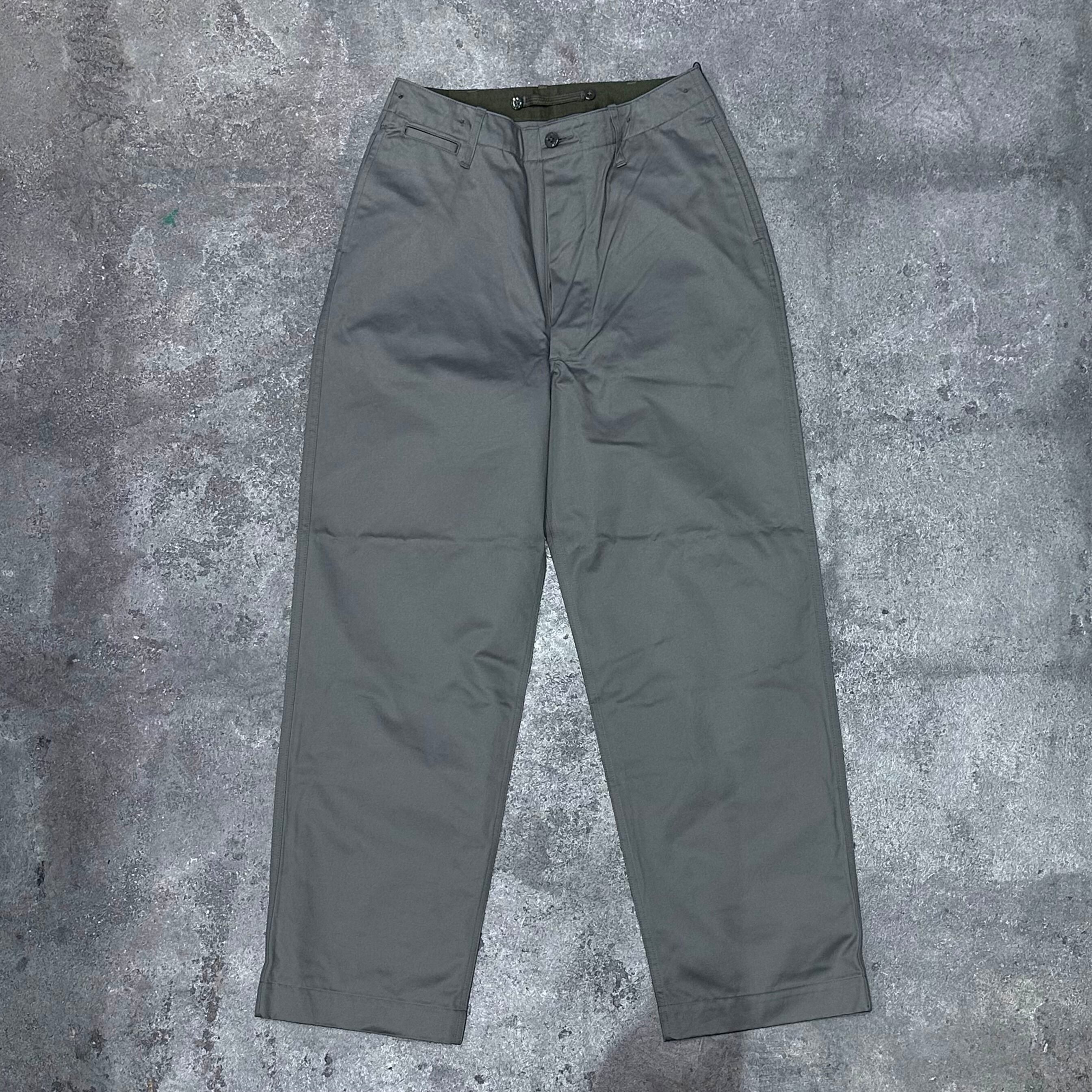 Nigel Cabourn / BASIC CHINO PANT / GREEN | feels