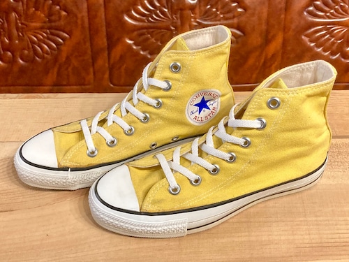 converse（コンバース） ALL STAR HI（オールスター）ハイカット イエロー 4.5 23.5cm 90s USA  2311