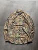 RATTLERS BRAND USA製 カモフラ長袖シャツ ボタンダウン 総柄
