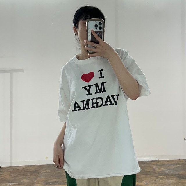 【エロT/I LOVE VAGINA】USED T