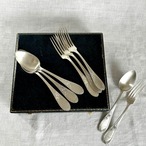 フランスカトラリー　スプーンフォークセット　Apollo　ディナーフォークスプーンセット　カトラリーケース 12twcw25