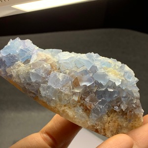 ビンガム産✩スカイブルーフローライト原石クラスター