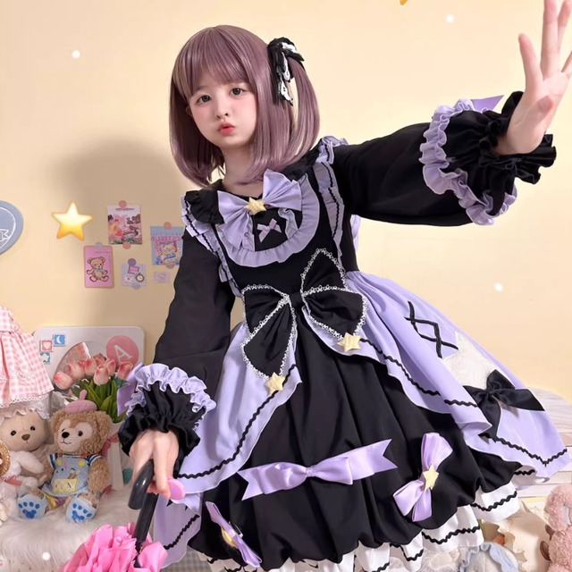 ジャンパースカート レッグウォーマー ガーリー かわいい ゴシック｜天使と悪魔