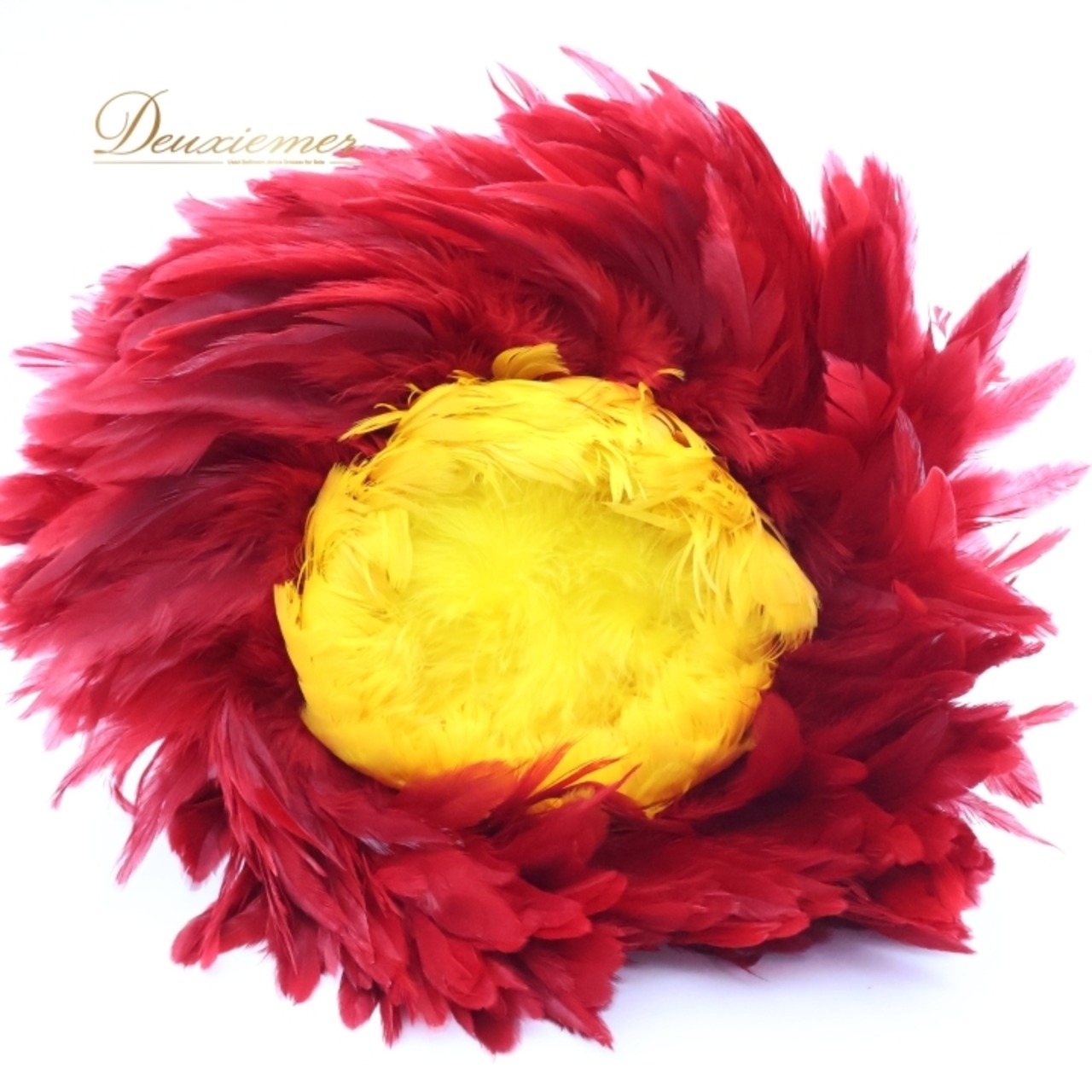 フラダンス ウリウリ マラカス 小物 小道具 楽器 タヒチアン レッド系 赤 イエロー系 黄色 分離型 着脱式 片手 民族舞踊 ダンス 羽 ファー 舞台 楽器 小道具 踊り フラダンス用 ダンス小物 イベント用品 マラカス赤 片手持ち ダンス道具