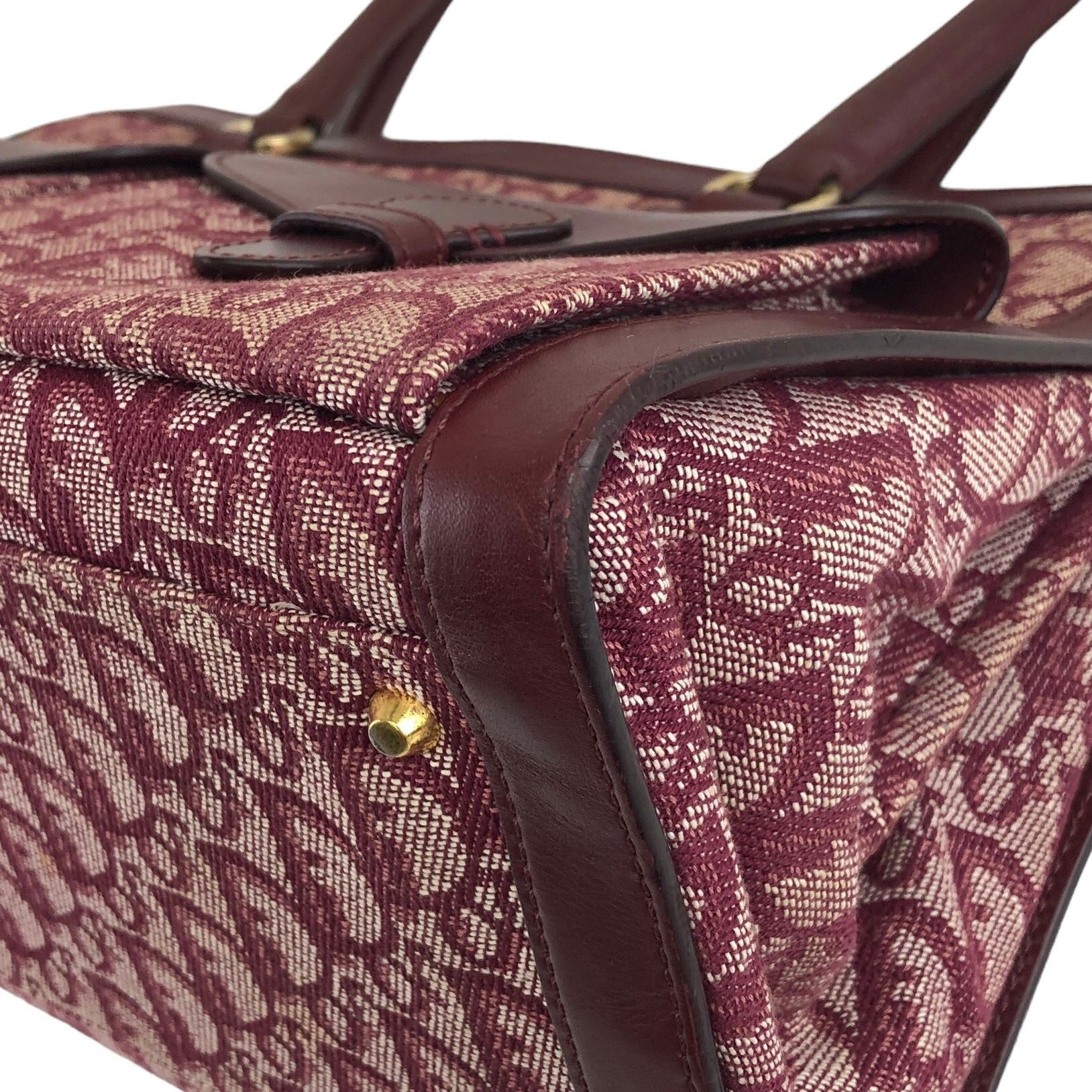 Christian Dior クリスチャン ディオール トロッター ハンドバッグ