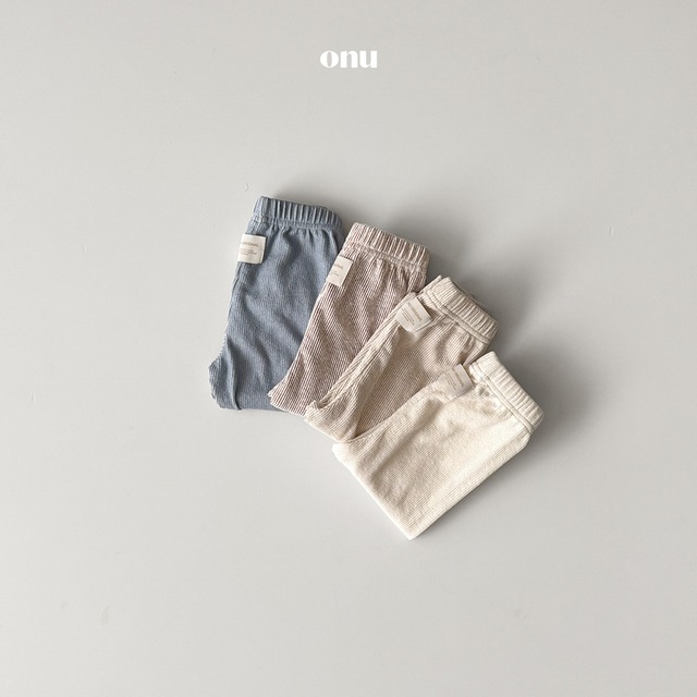 【予約】Ribbed Leggings