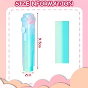 消しゴム 小学生 よく消える スかわいい 動物 消しゴム セット ティック消しゴム 消しゴム ペン 猫 可愛い 文房具 キラキラ カラフル 消しゴム4色+鉛筆+鉛筆削り 6個セット (キラキラ カラフル 4色セット)