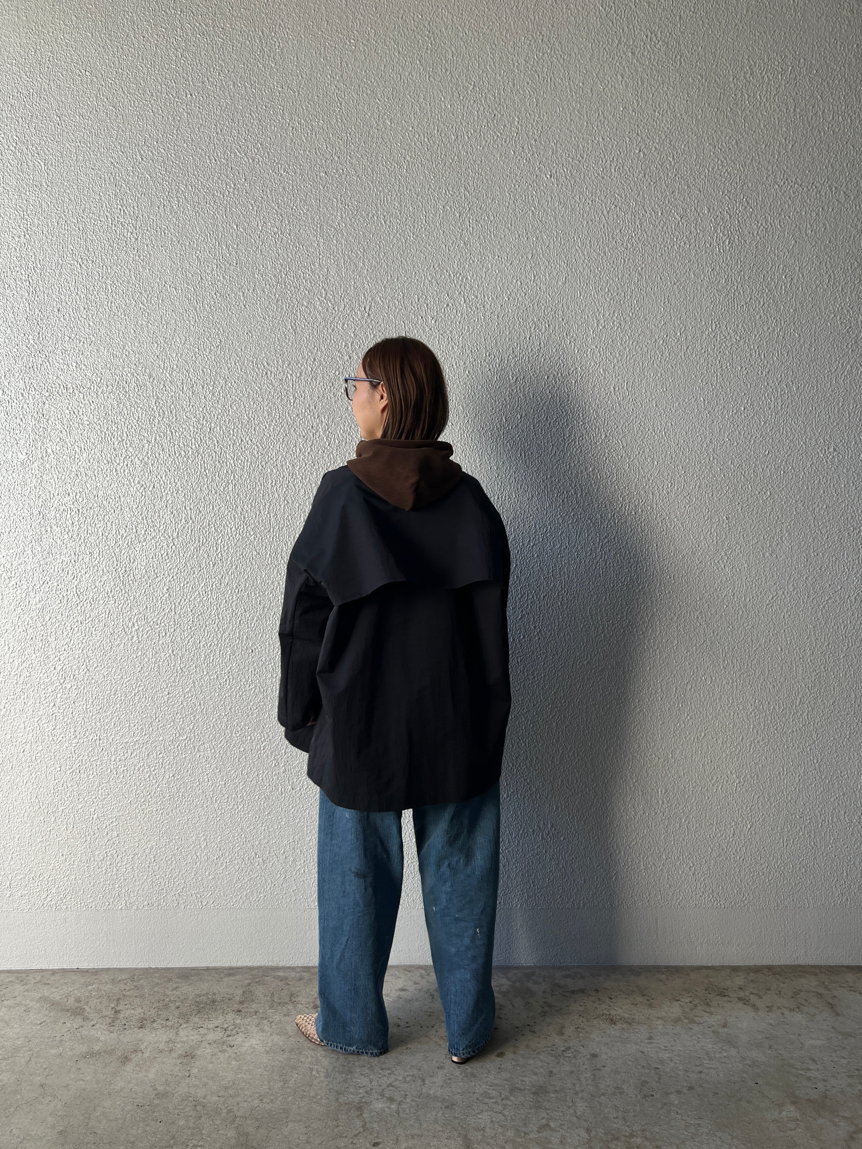 【LEMELANGE】オーバーサイズショートトレンチ　8613901